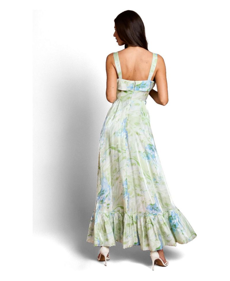 Women's Organza High Low Maxi Dress