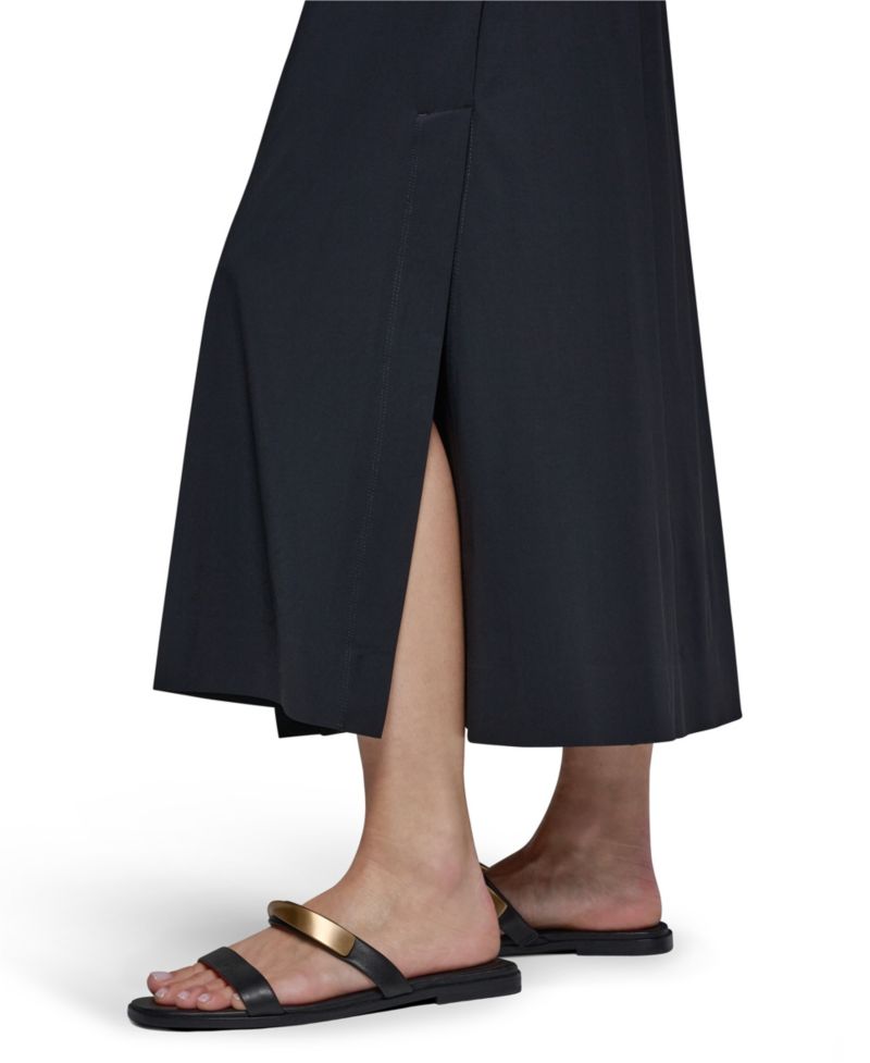 Women's 4-way Stretch Knit Elbow-Sleeve Collared Polo Dress