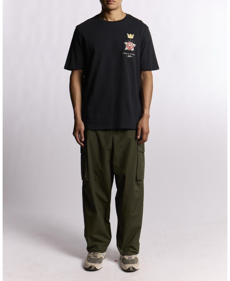 Men's Rose And Crown Graphic T-shirt