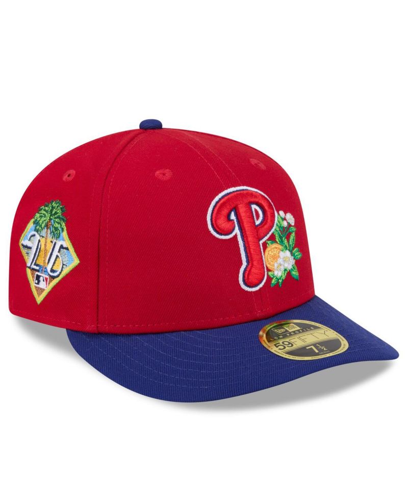 Men's Red/Royal Philadelphia Phillies 2026 Spring Training Low Profile 59FIFTY Fitted Hat