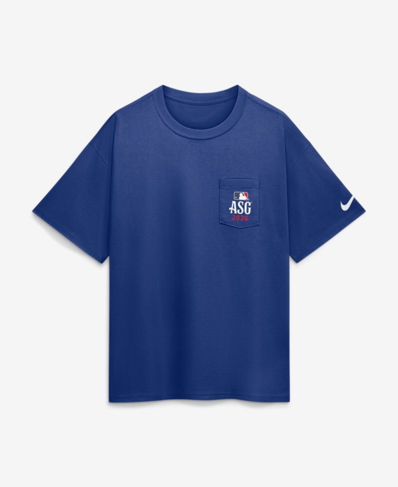 Men's Royal 2026 MLB All-Star Game Max90 Pocket T-Shirt