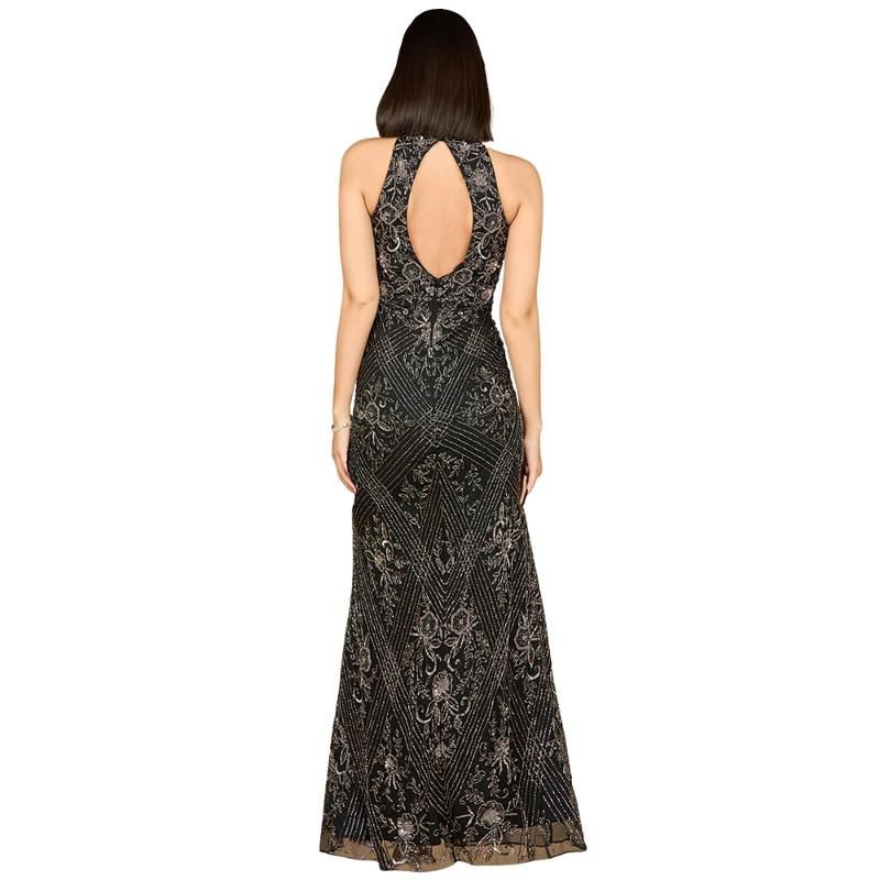 Women's Halter Neck Beaded Dress