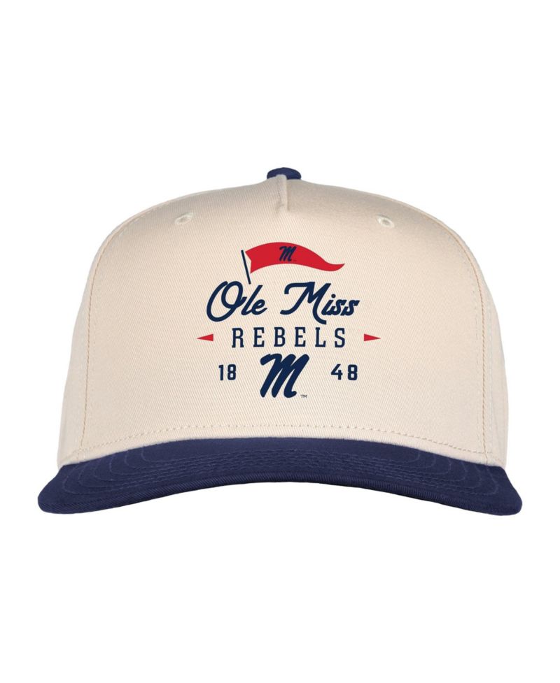 Men's and Women's Cream Ole Miss Rebels The 1995 Adjustable Hat