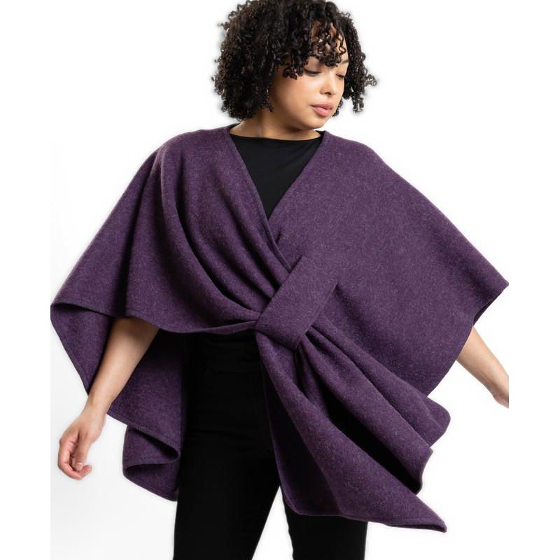 Women's Gloria Oversized V-Neck 3/4-Sleeve Poncho