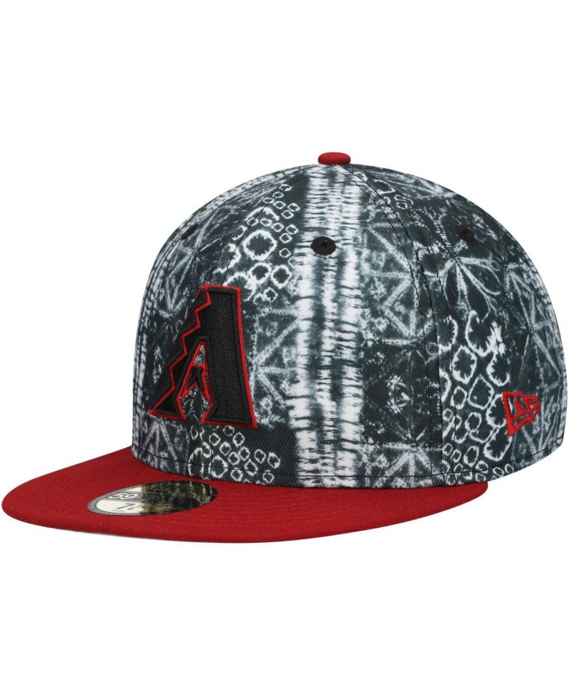 Men's Black Arizona Diamondbacks Sands 59FIFTY Fitted Hat