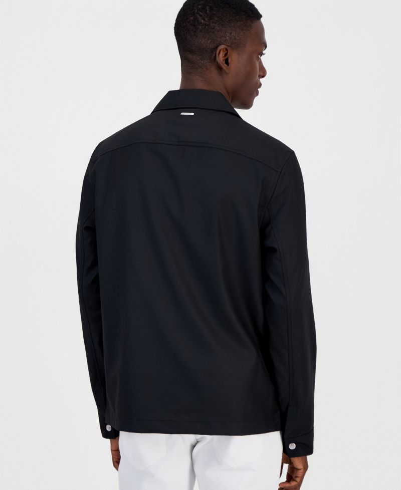 Men's Tech Zip-Up Shirt Jacket