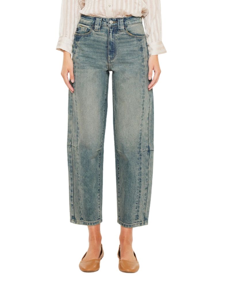 Women's Cecilia High Rise Slim Barrel Jeans