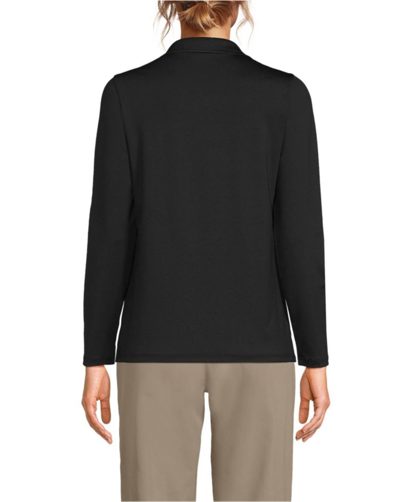 Women's Long Sleeve Feminine Fit Rapid Dry Polo Shirt