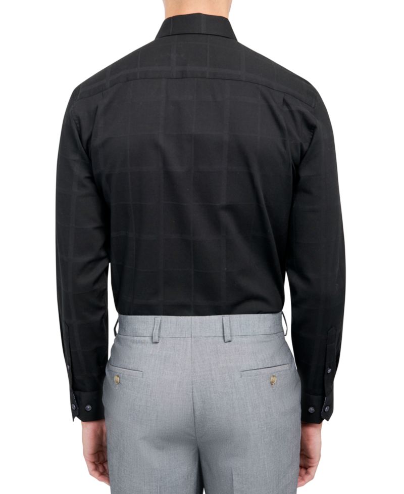 Men's Regular-Fit Check Dress Shirt
