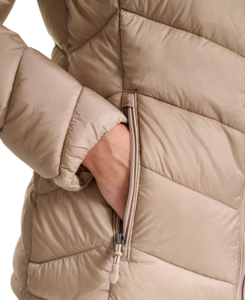 Women's Packable Hooded Puffer Coat