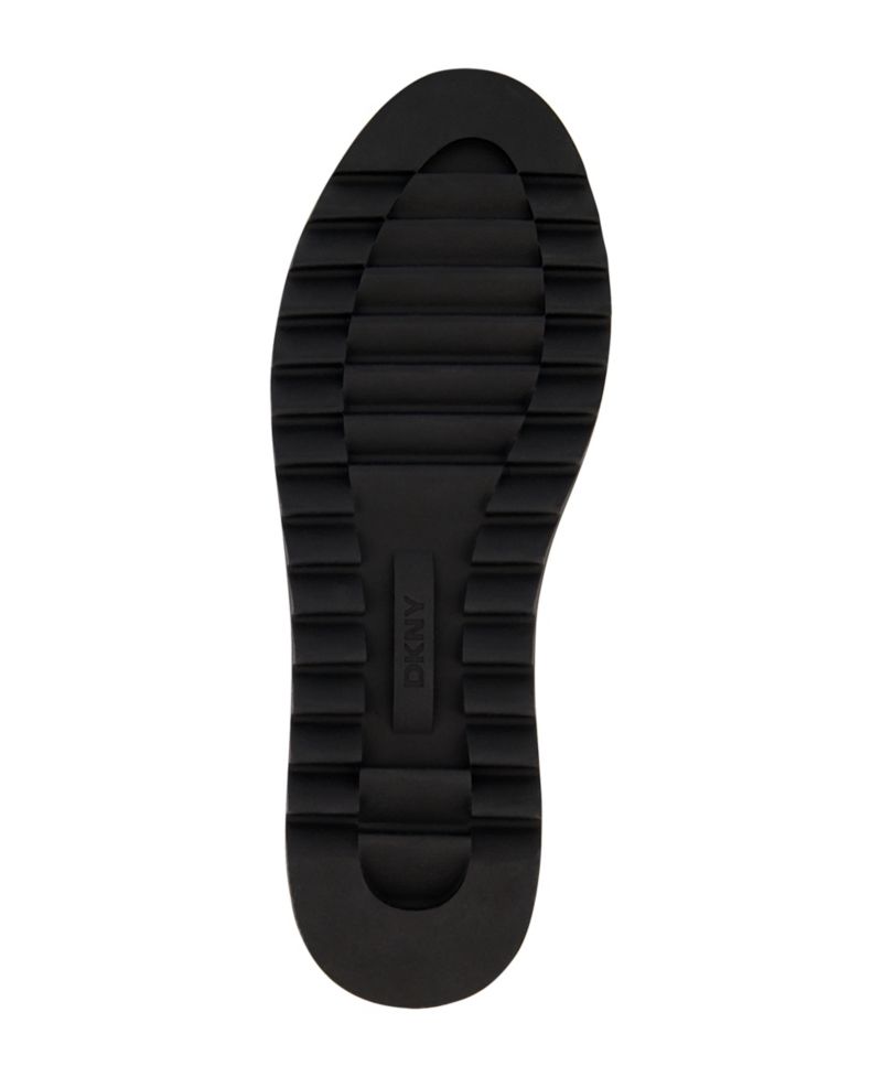 Men's Smooth Leather Sawtooth Sole Sneakers