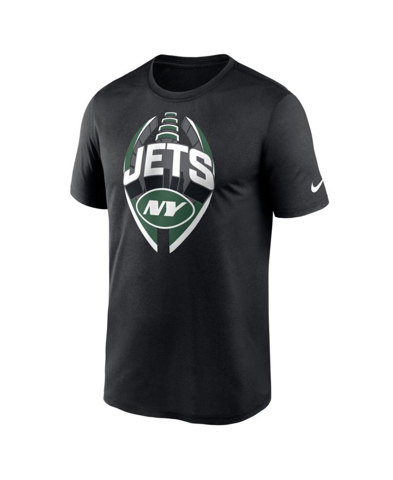 Men's Black New York Jets Legend Icon Performance T-Shirt