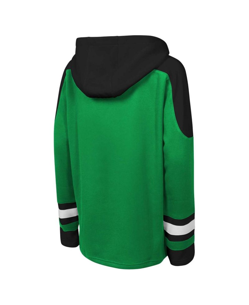 Big Boys and Girls Kelly Green Dallas Stars Must Have Home V-Neck Pullover Hoodie