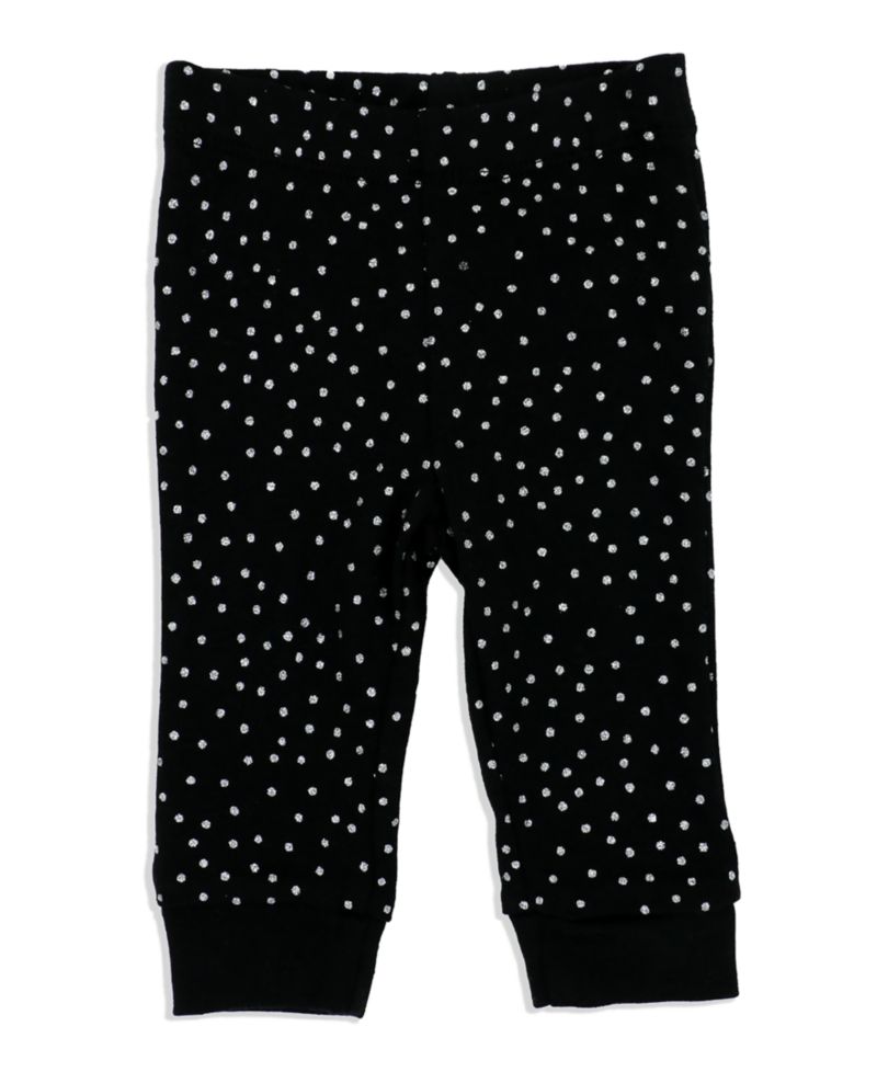 Baby Girls Diamond Necklace Bodysuit, Pants and Socks, 3 Piece Set