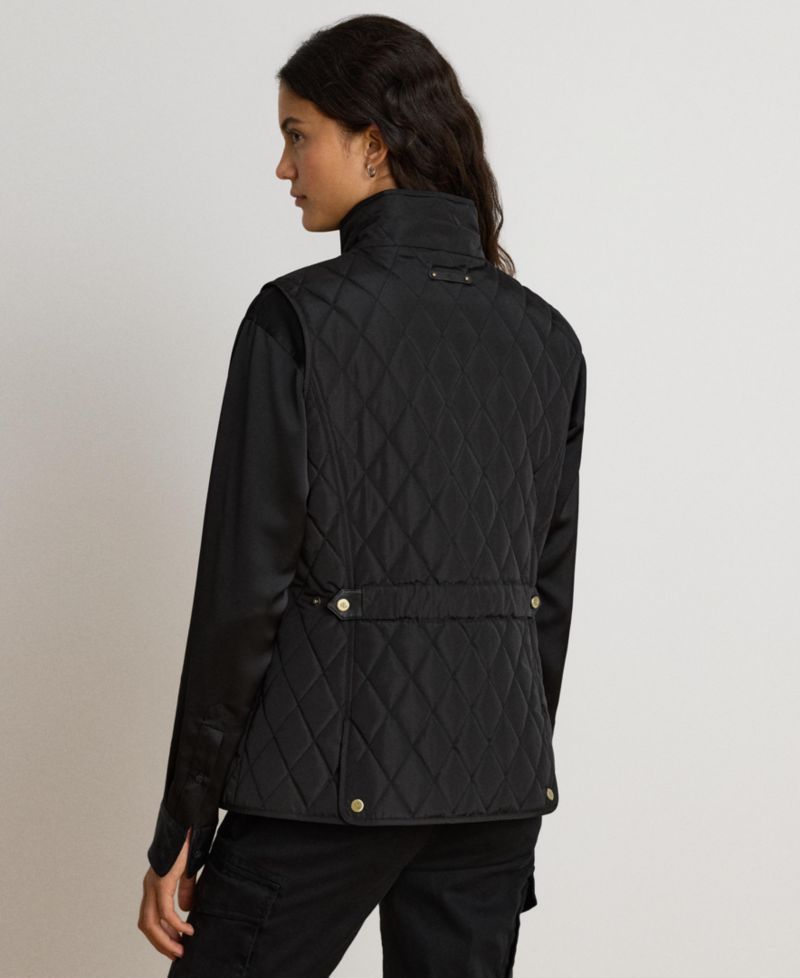 Women's Lined Diamond-Quilted Vest