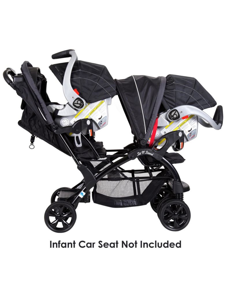 Baby Sit N Stand Double Stroller Desert Blue - Desert Blue