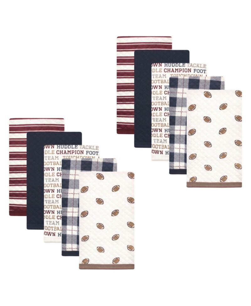 Boys Quilted Burp Cloth