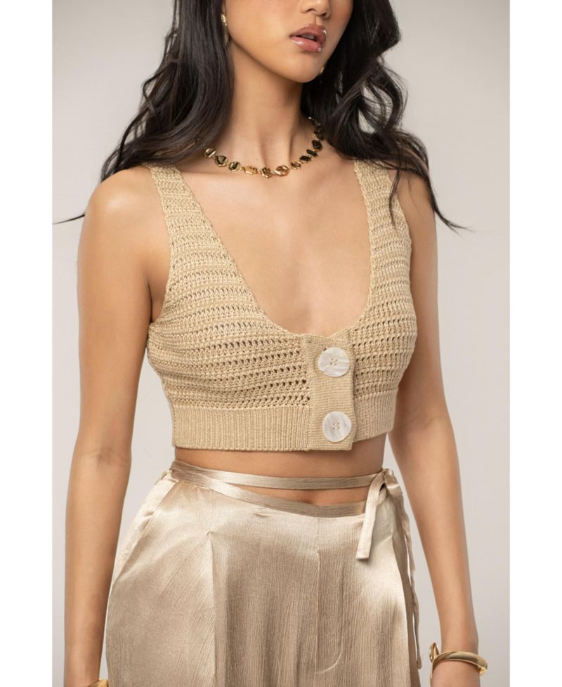 Women's Salmah Crochet Top