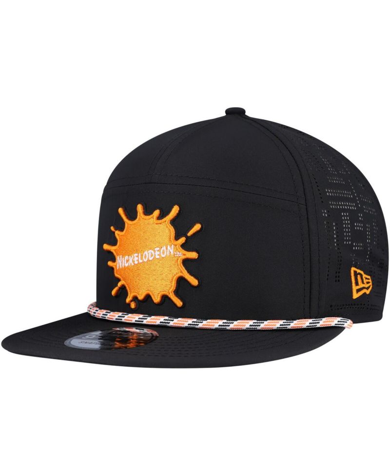 Men's Black Nickelodeon Rope Trucker 9FIFTY Adjustable Hat
