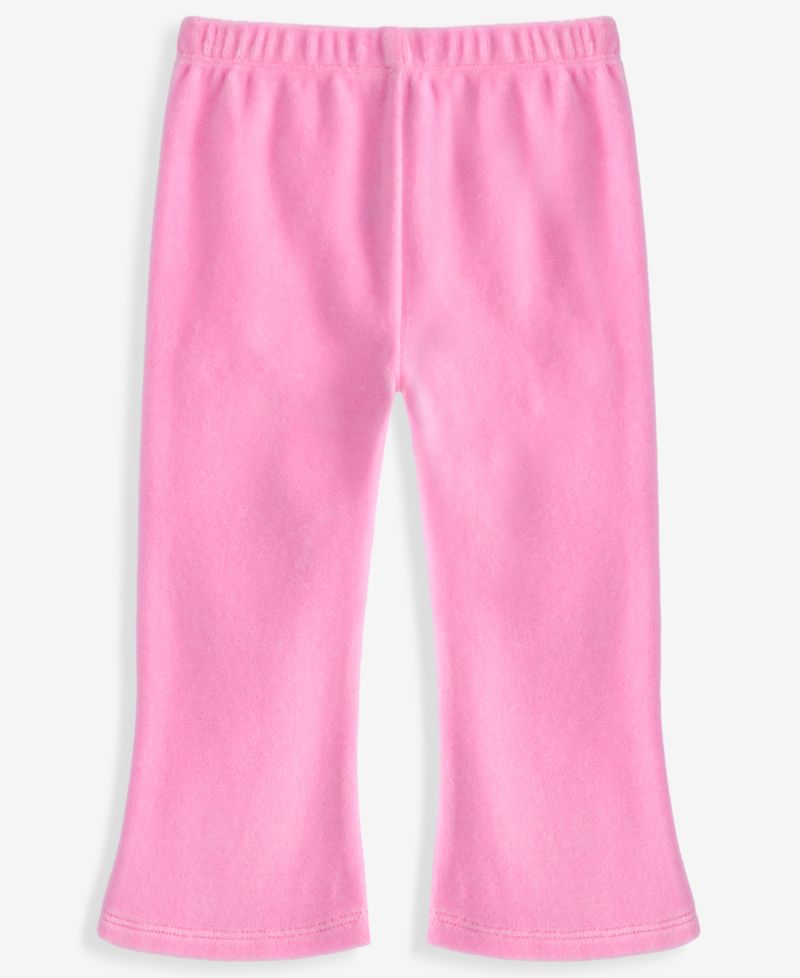 Baby Girls' 3M-24M Mix & Match Velour Flare-Leg Pants
