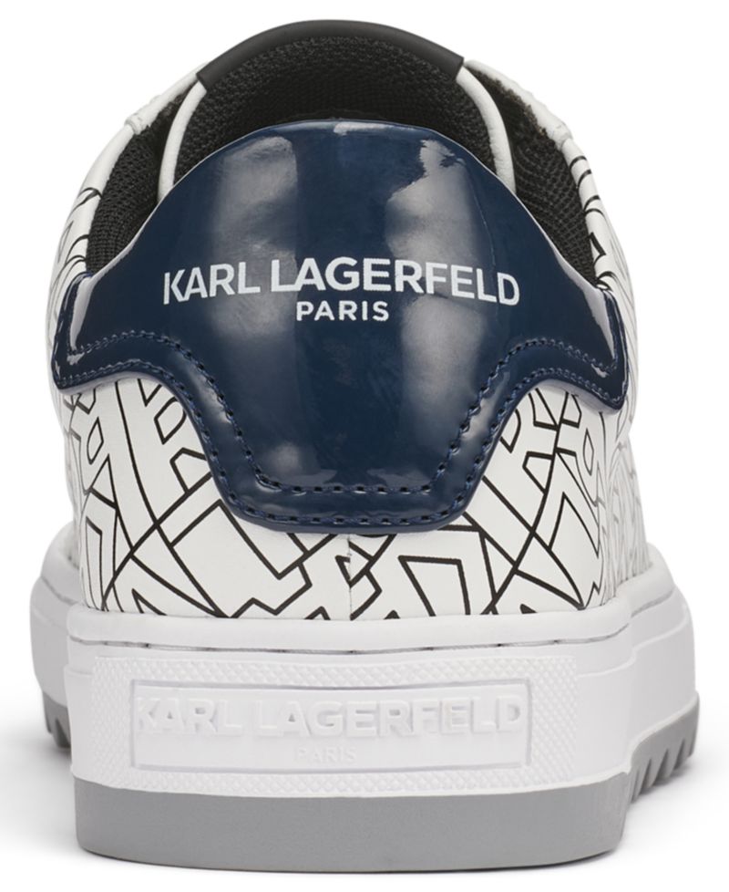 Men's Leather Detailing Sneakers