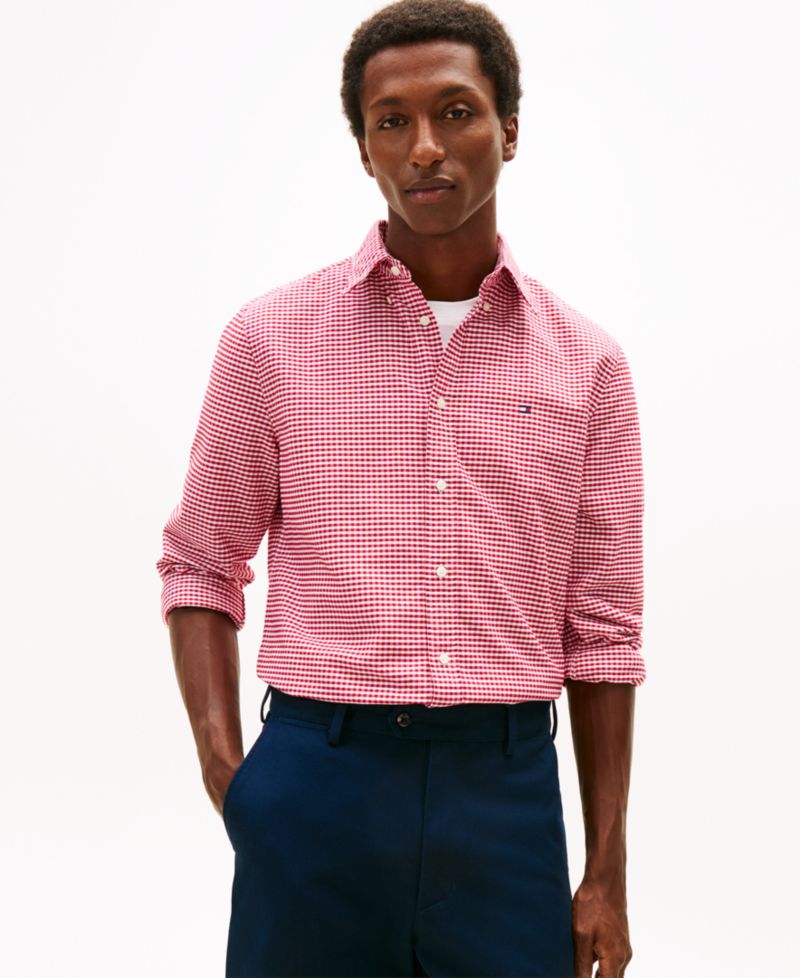 Men's Heritage Oxford Long-Sleeve Gingham Shirt