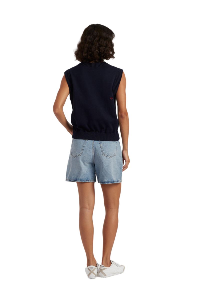 Women's Chinti and Parker Cotton Snoopy Cherry Tank