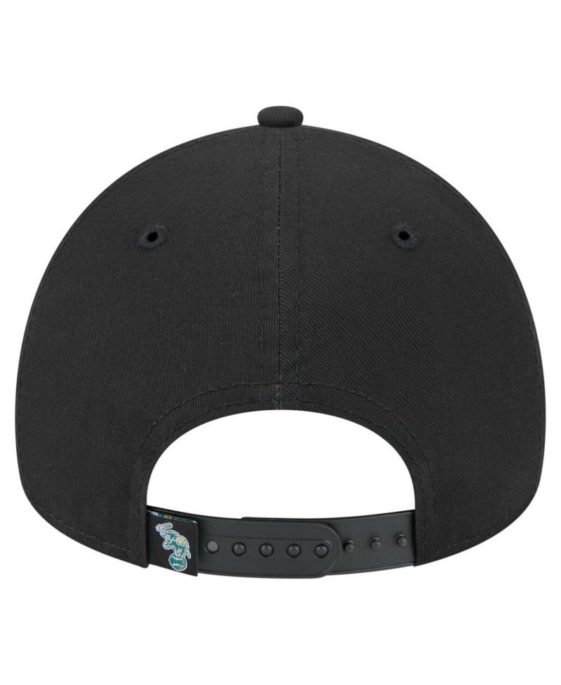 Men's Black Oakland Athletics 9FORTY A-Frame Adjustable Hat