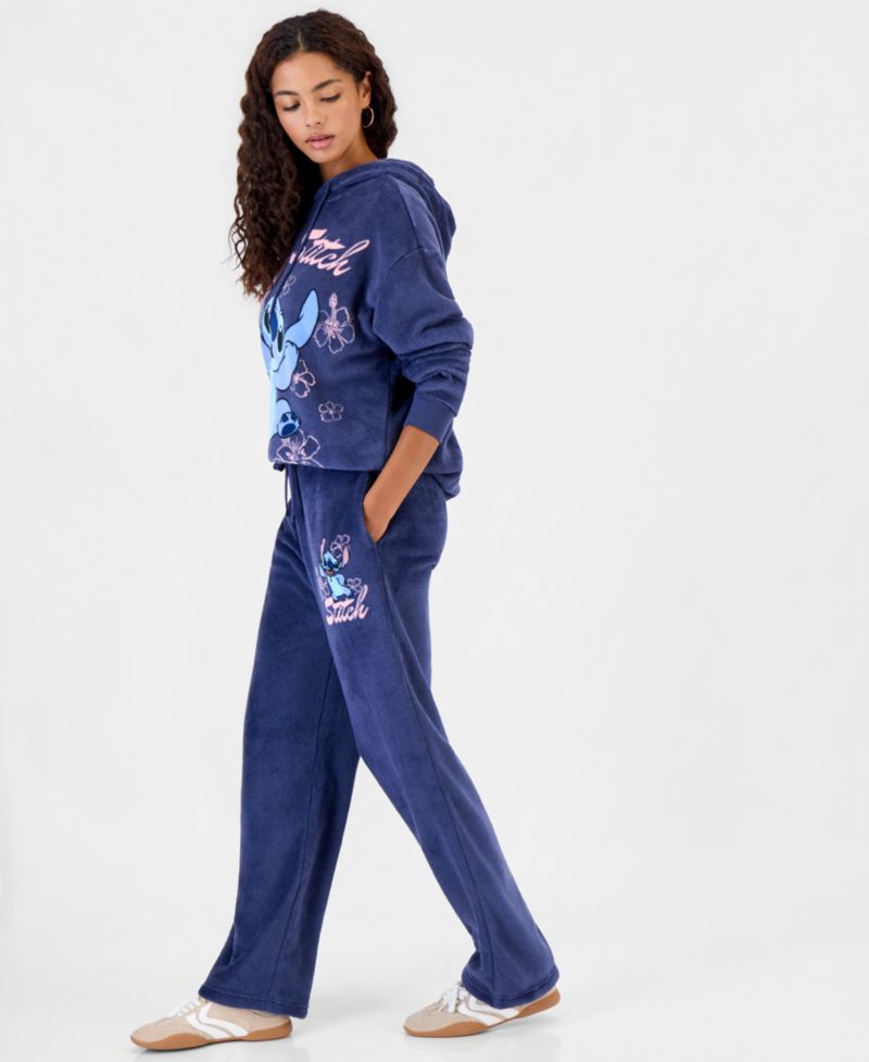 Women's Stitch Woobie Wide-Leg Fleece Pants