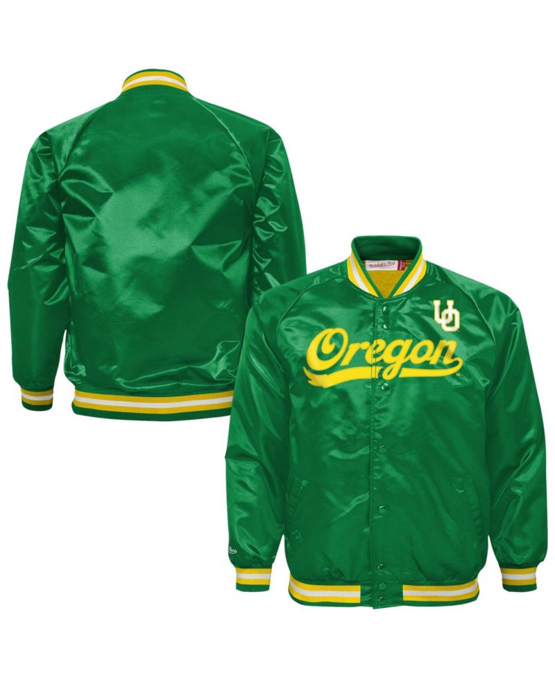 Boys' and Girls' 4-16 Oregon Ducks Raglan-Sleeve Lightweight Jacket