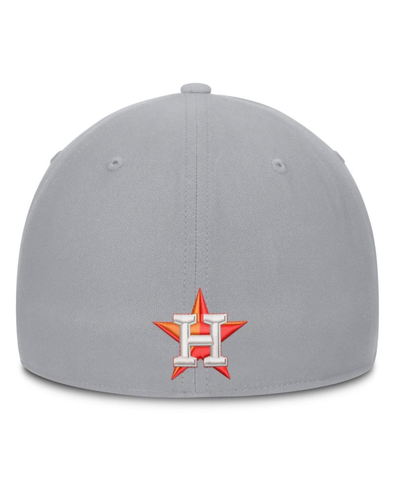 Men's Gray Houston Astros Primetime Rise Dri-FIT Flex Hat