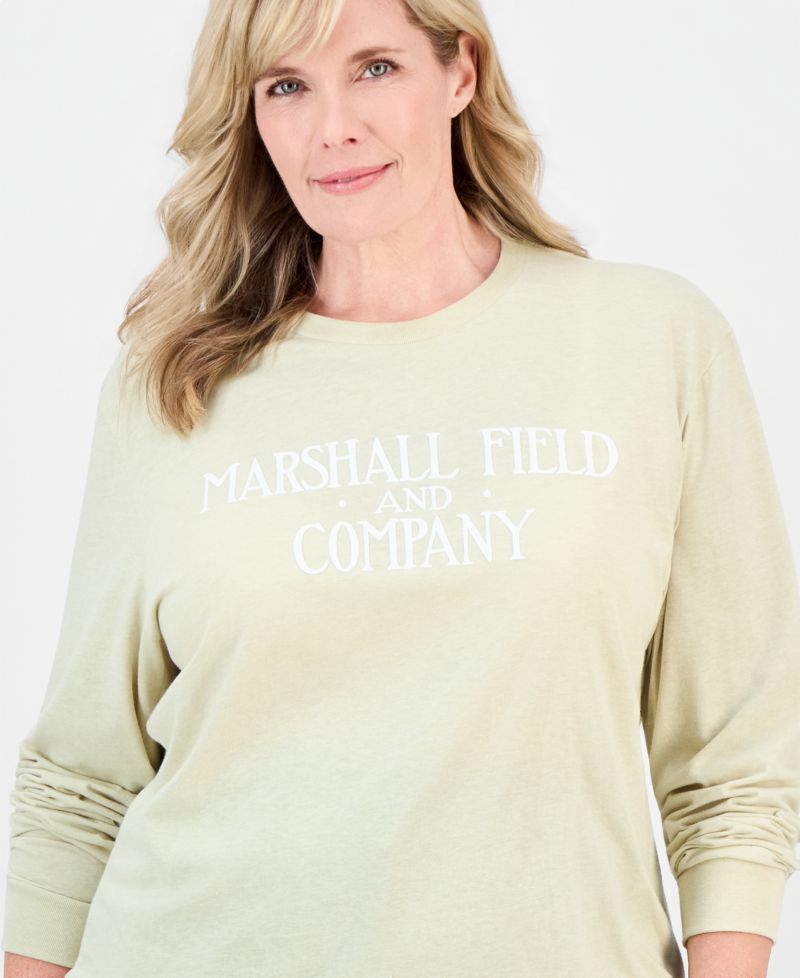 Adult Unisex Logo Crewneck Long-Sleeve Shirt