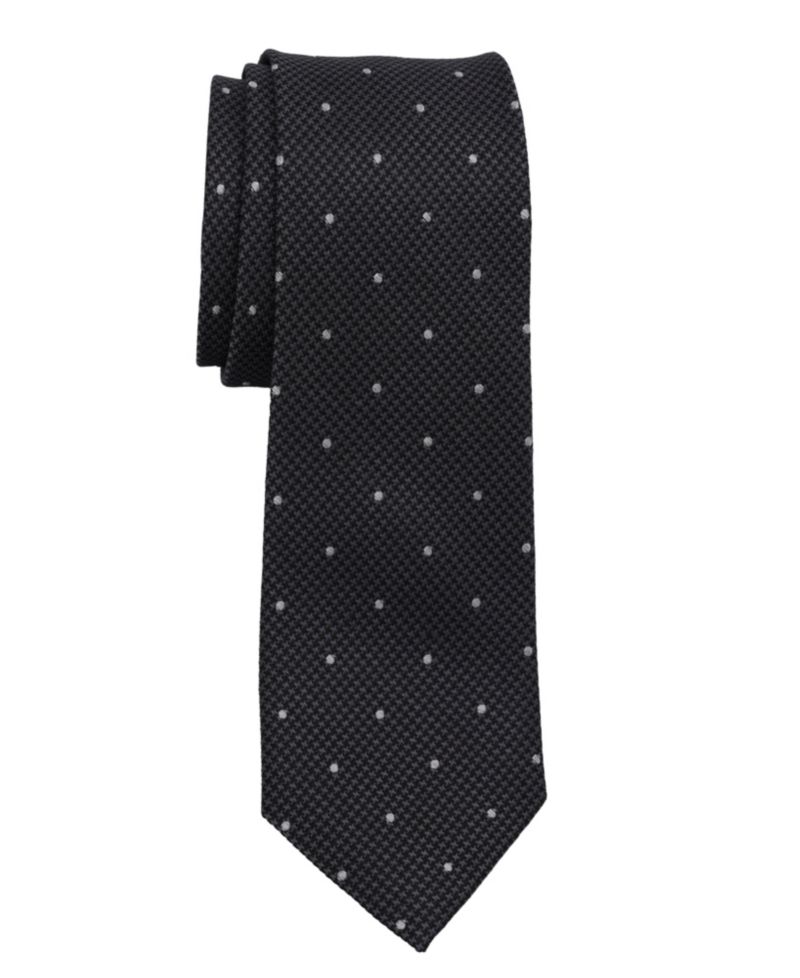 Men's Dotted Slim Tie