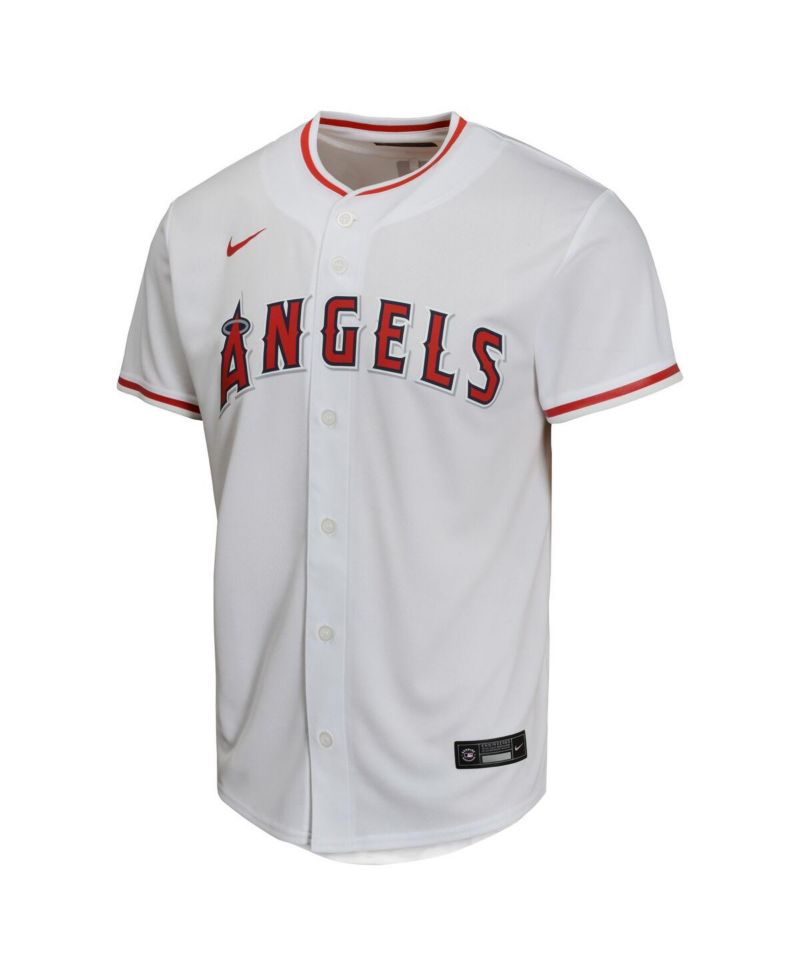 Big Boys and Girls Travis d'Arnaud White Los Angeles Angels Home Game Player Jersey