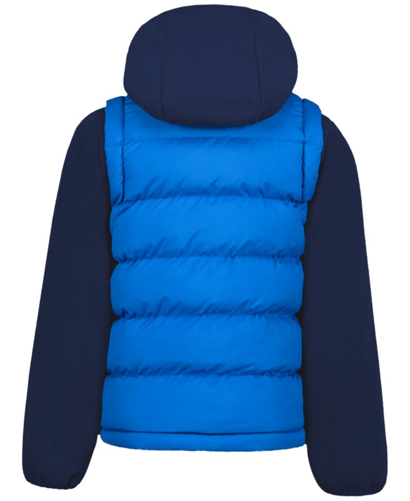 Boys' 8-20 Full-Zip Quilted Hooded Jacket