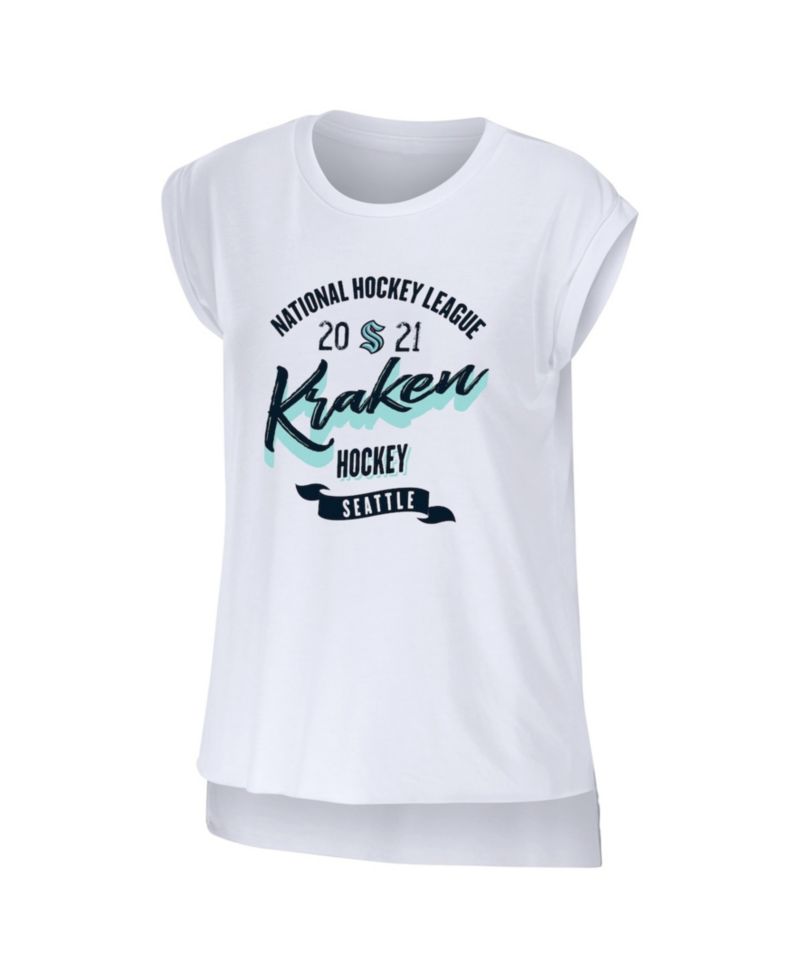 Women's White Seattle Kraken Domestic Tank Top
