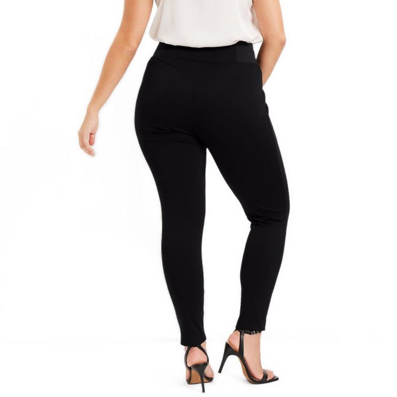 Women's June and Vie FormFit Classic Ponte Pant