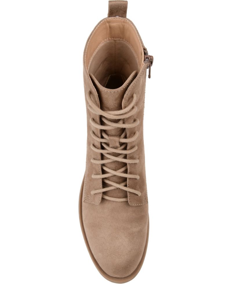 Women's Vienna Lace Up Stacked Heel Booties