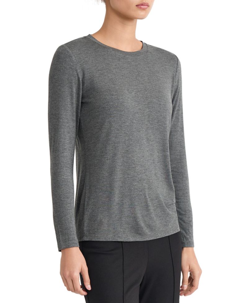 Women's Long-Sleeve Crewneck T-Shirt