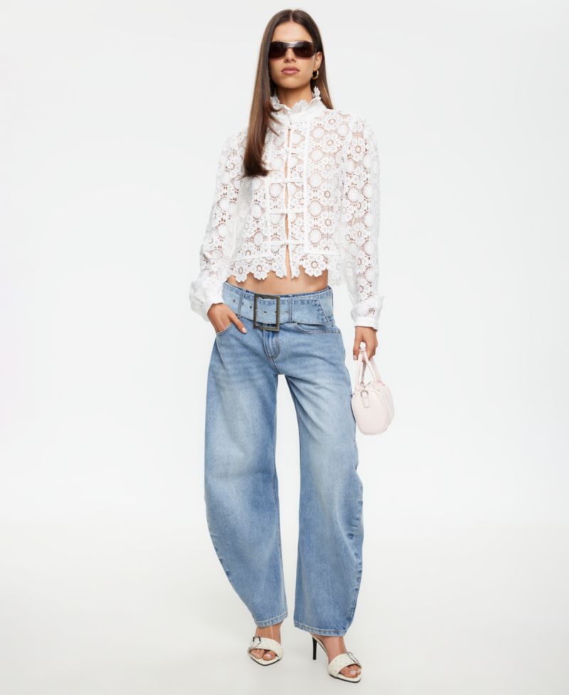 Women's Dynasty Low-Rise Barrel Jeans