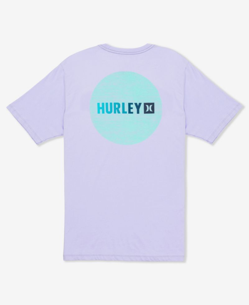Men's Circle Gradient Short Sleeve T-Shirt