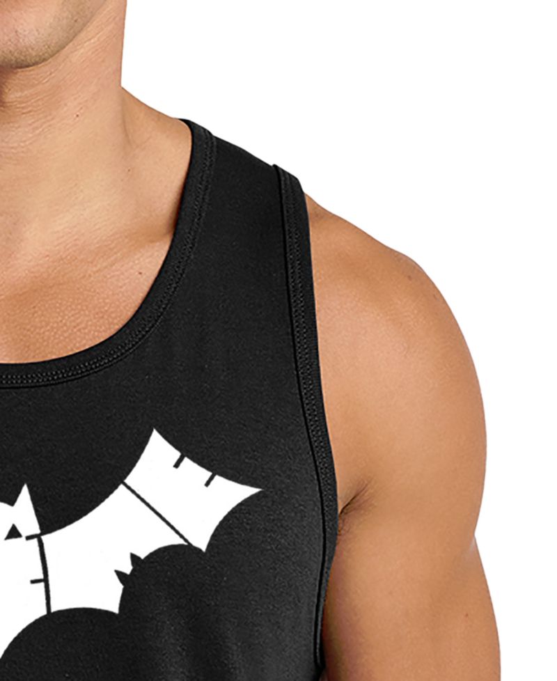 Men's Bat Symbol Graphic Tank Top
