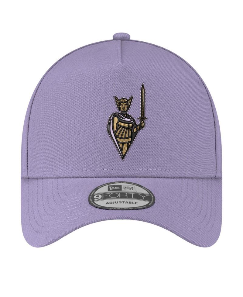 Men's Violet Golden State Valkyries Core Logo A-Frame 9FORTY Adjustable Hat