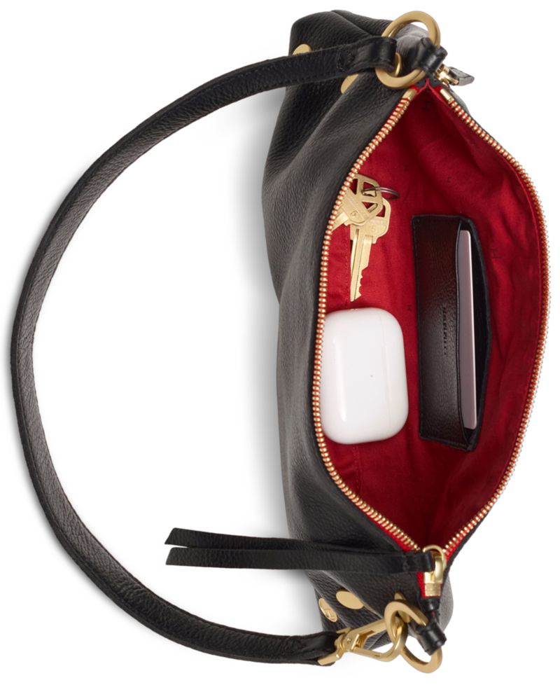 Kyle Pebbled Leather Small Crossbody Handbag