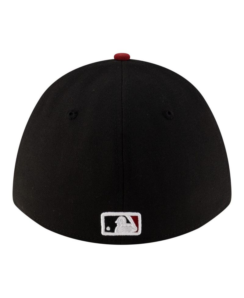 Men's Black Arizona Diamondbacks Player Replica 39THIRTY M-Crown Flex Hat