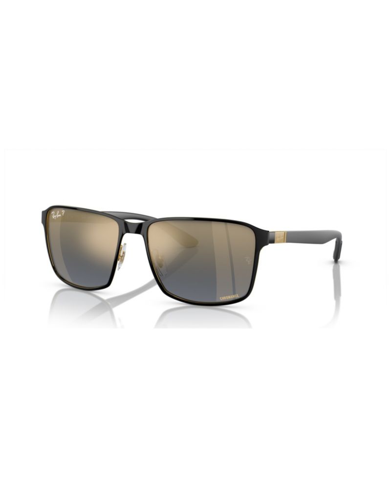 Unisex Polarized Sunglasses, Mirror Gradient Polar RB3721CH