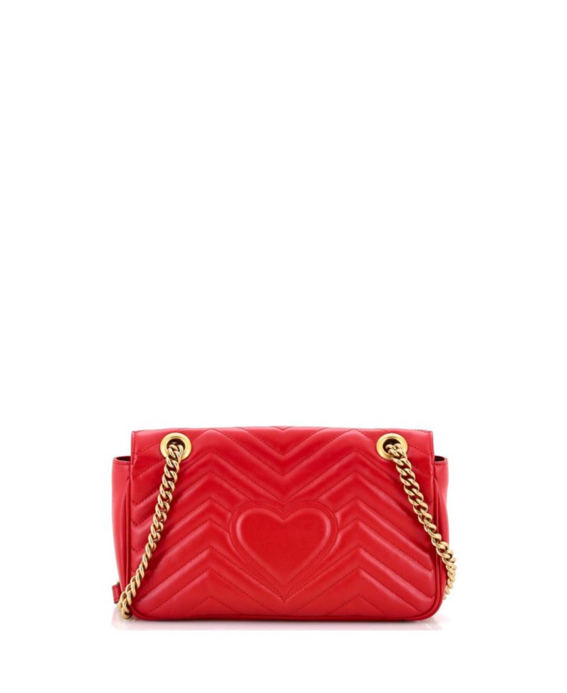 Medium GG Marmont Flap Bag Matelasse Leather