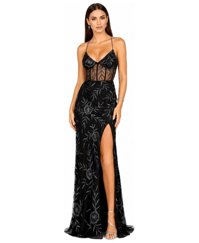Women's Corset Dress with Straps