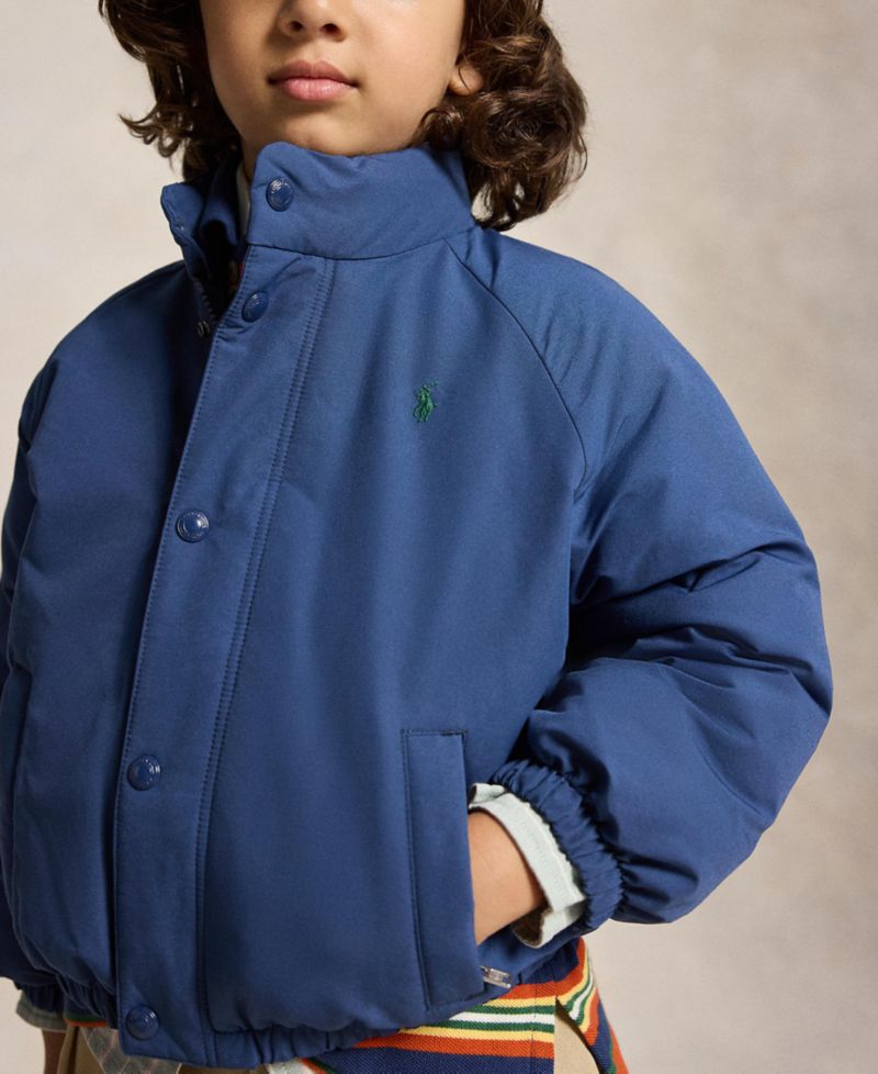 Boys' 2T-7 Down Mockneck Jacket