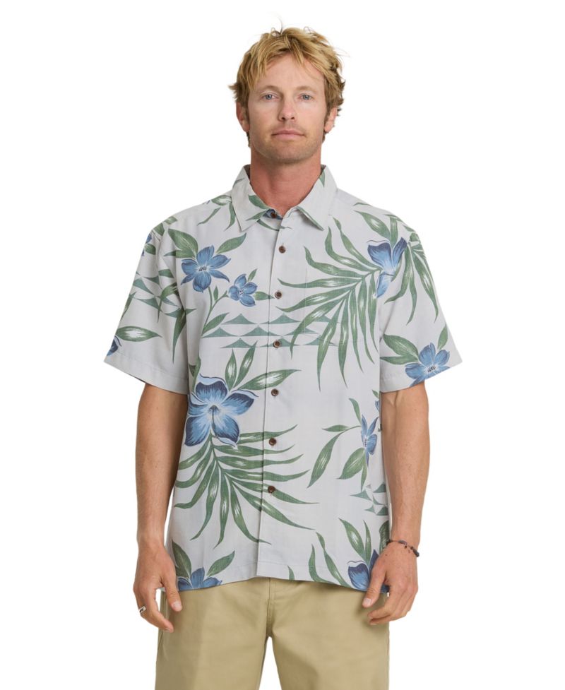 Men's Palapa Floral Short-Sleeve Shirt